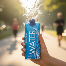 Load image into Gallery viewer, Brique Tetra Pak - Drop By Drop 500ml Blue Ocean - Carton de 12 unités