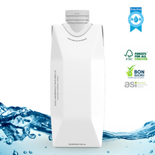 Load image into Gallery viewer, Brique Tetra Pak - Drop By Drop 500ml White édition - Carton de 12 unités