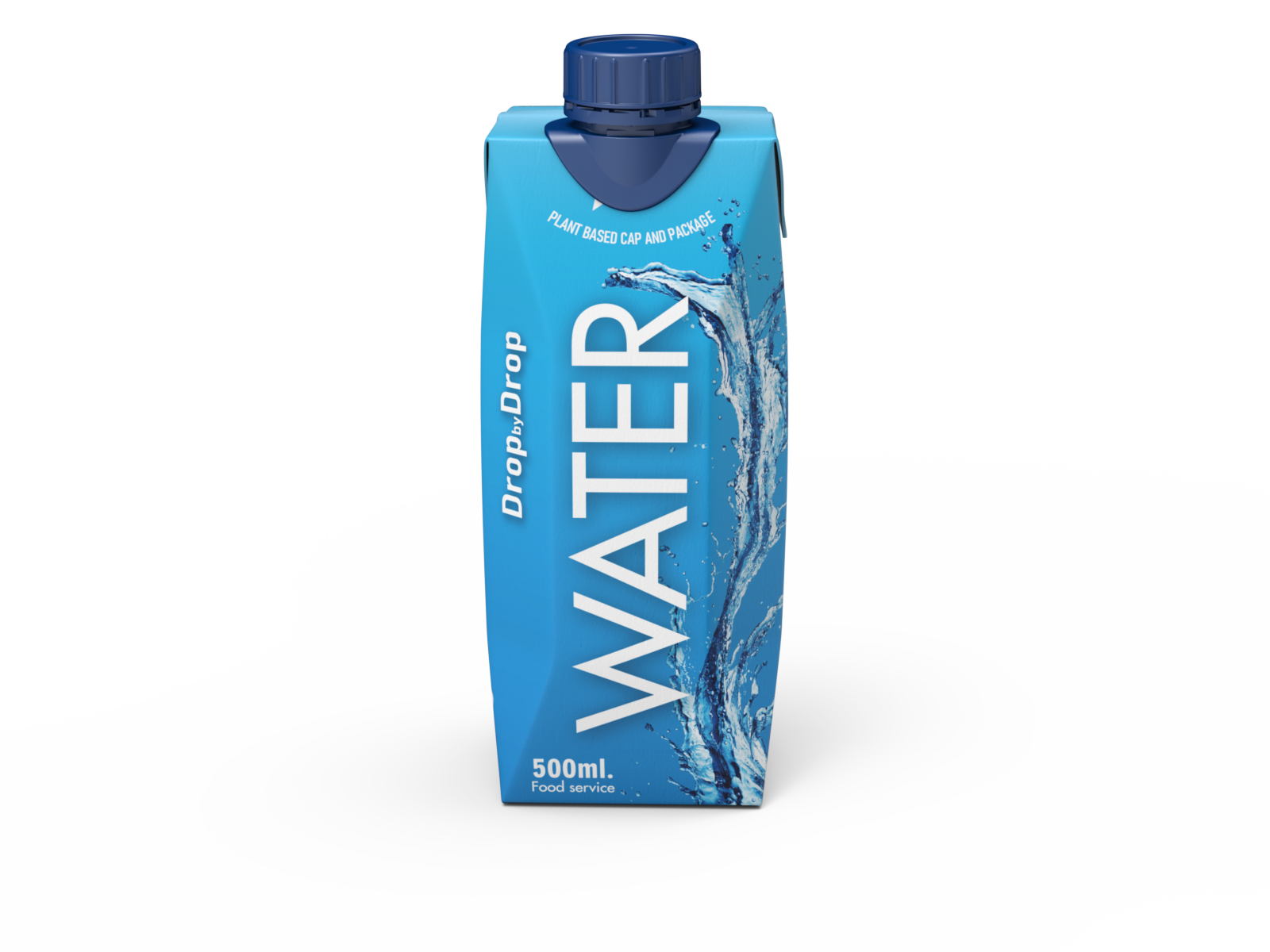 Natural Mineral Water, 500 ml, in - dropbydropwater